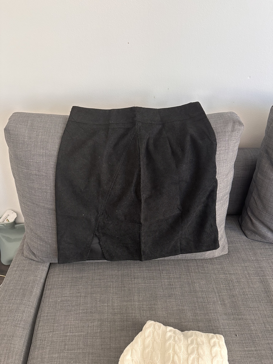 SHEIN Black Corduroy Skirt - photo 2