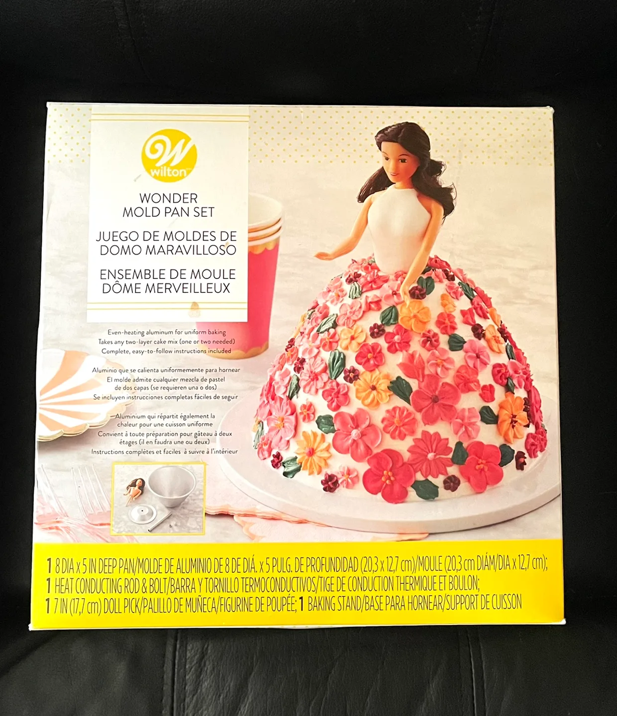 Wilton Wonder Mold Princess Skirt Cake Pan Set thumbnail
