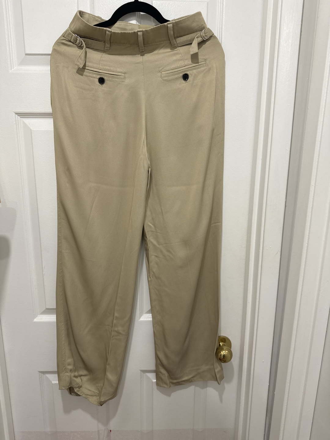 Khaki Straight Leg Pants - photo 2