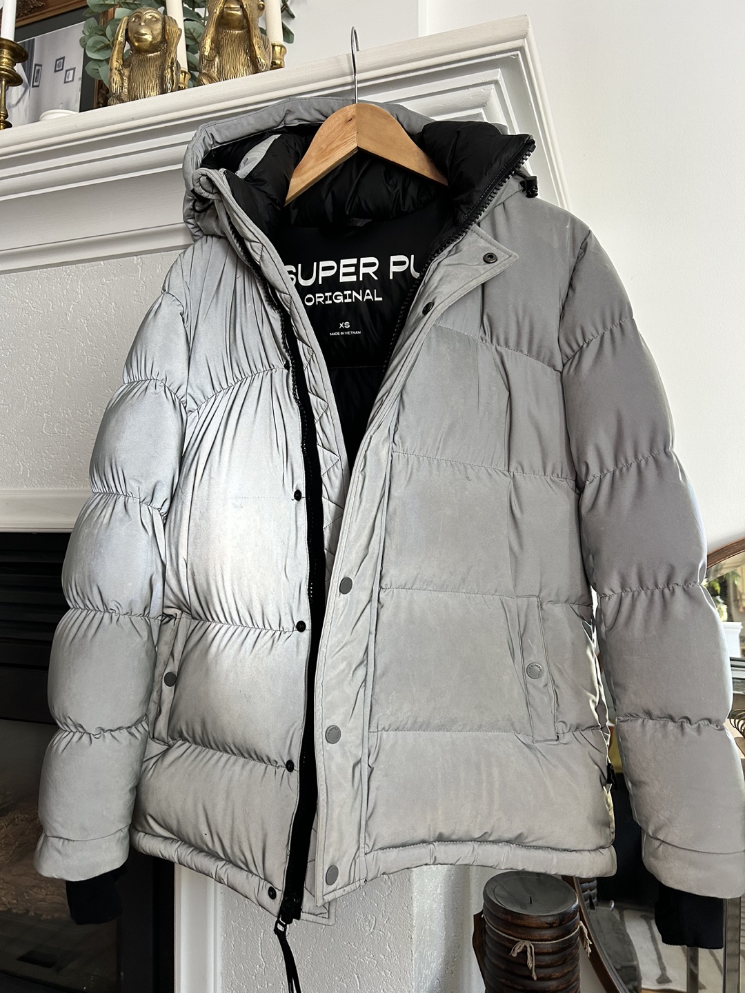 $75 Super Puff Original Reflective Puffer Jacket
