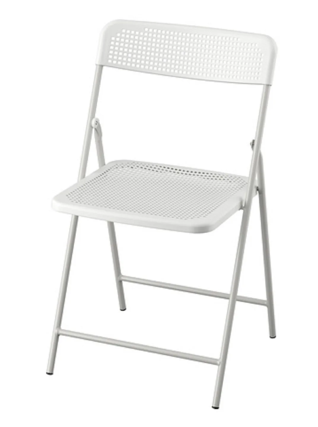 4 Ikea TORPARÖ White Folding Chair thumbnail