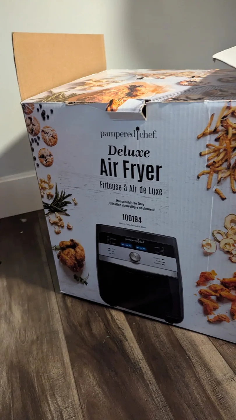 Pampered Chef Deluxe Air Fryer image indicator(6)