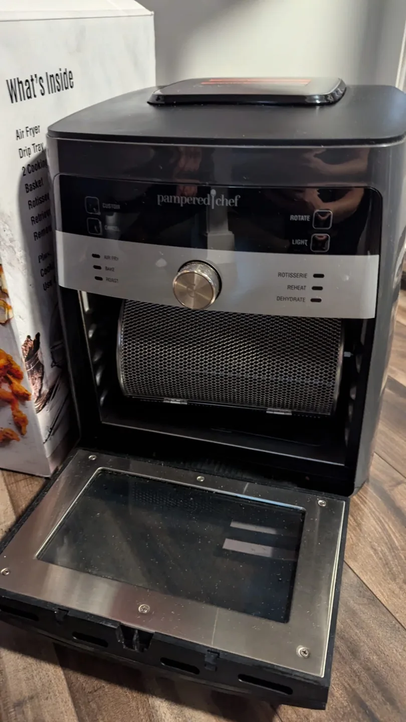 Pampered Chef Deluxe Air Fryer image indicator(3)