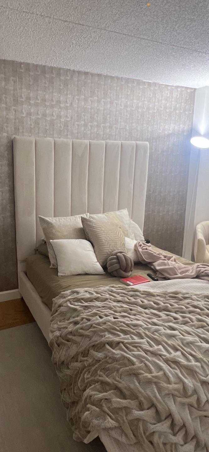 Queen Size Upholstered Bed Frame - photo 2