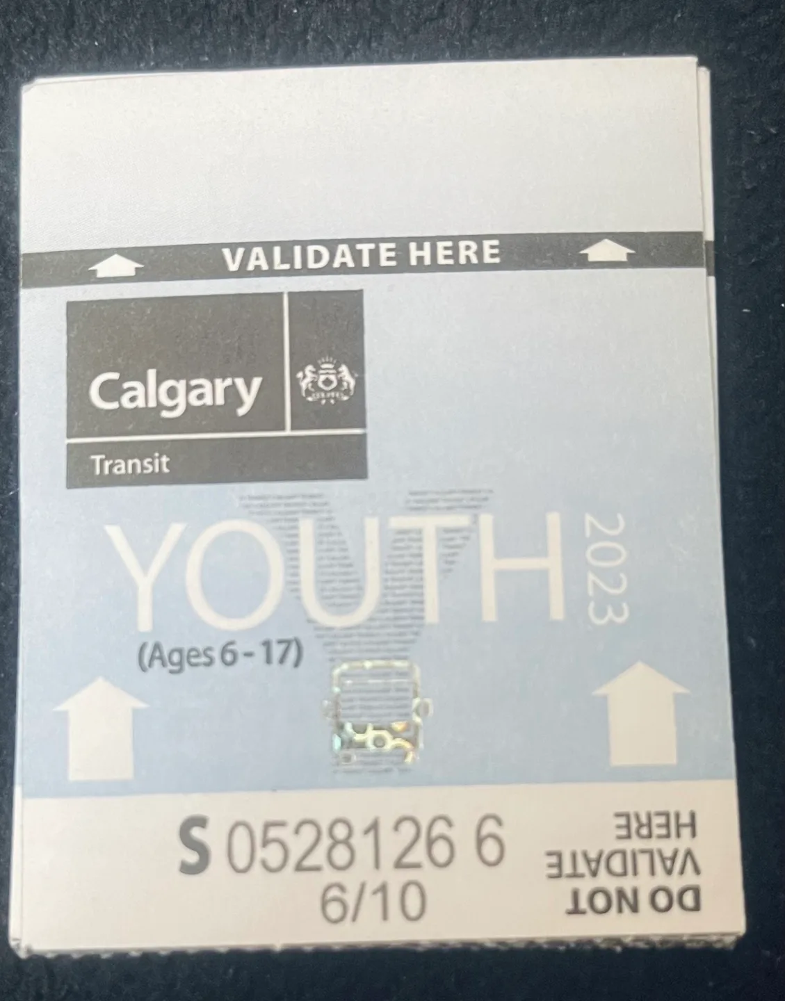 Youth tickets for sale