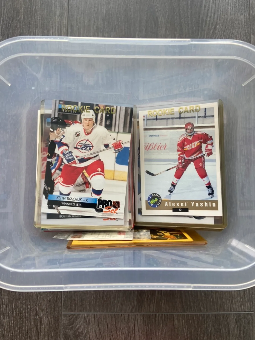 Vintage Hockey Card Lot- Over 100 Cards! And more! image indicator(3)