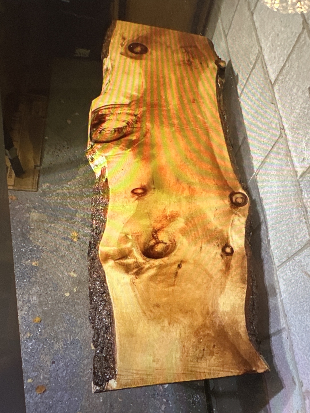 Live Edge Table with Industrial Pipe Legs - photo 2
