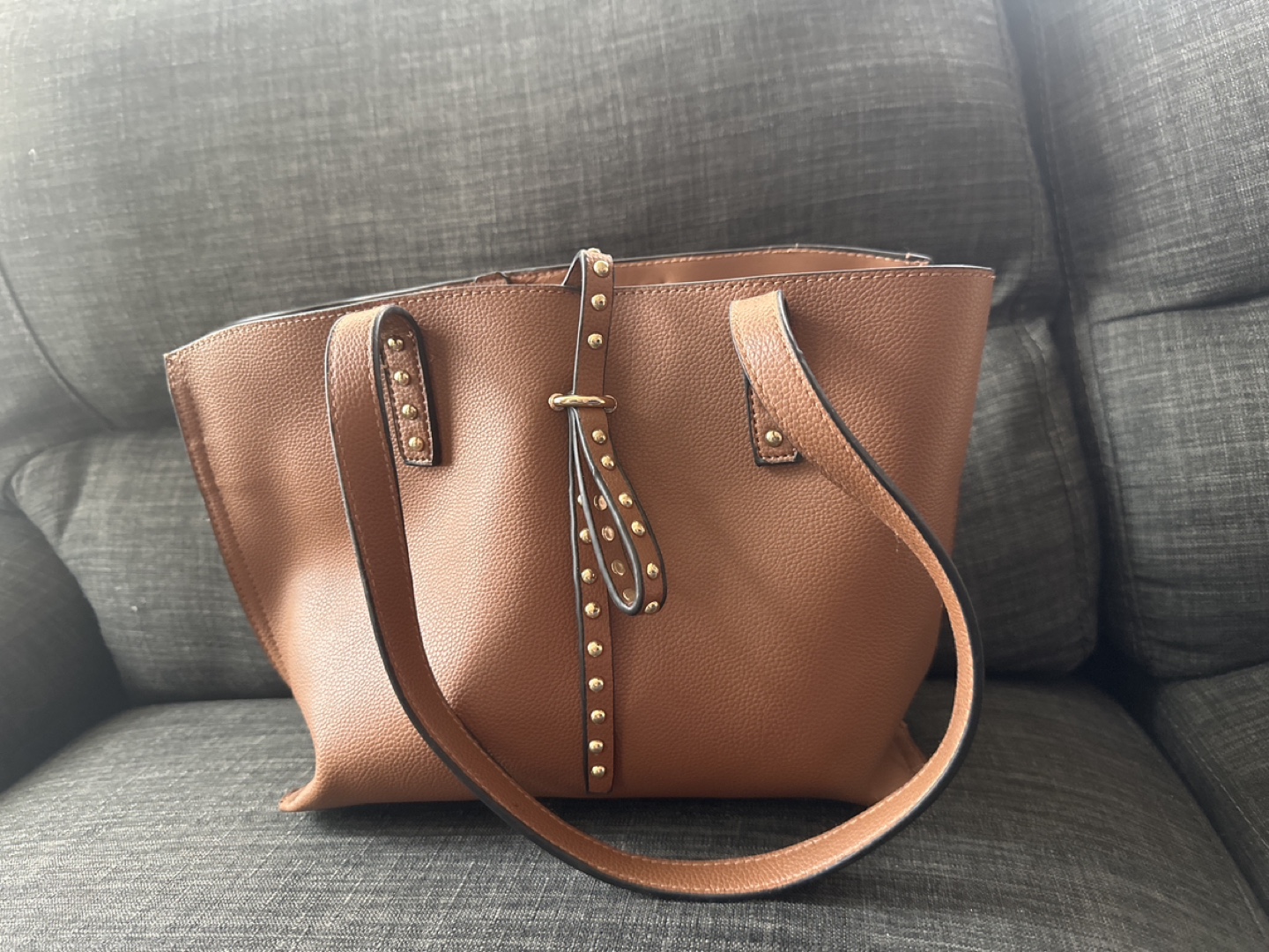 Blush Brown Tote Bag