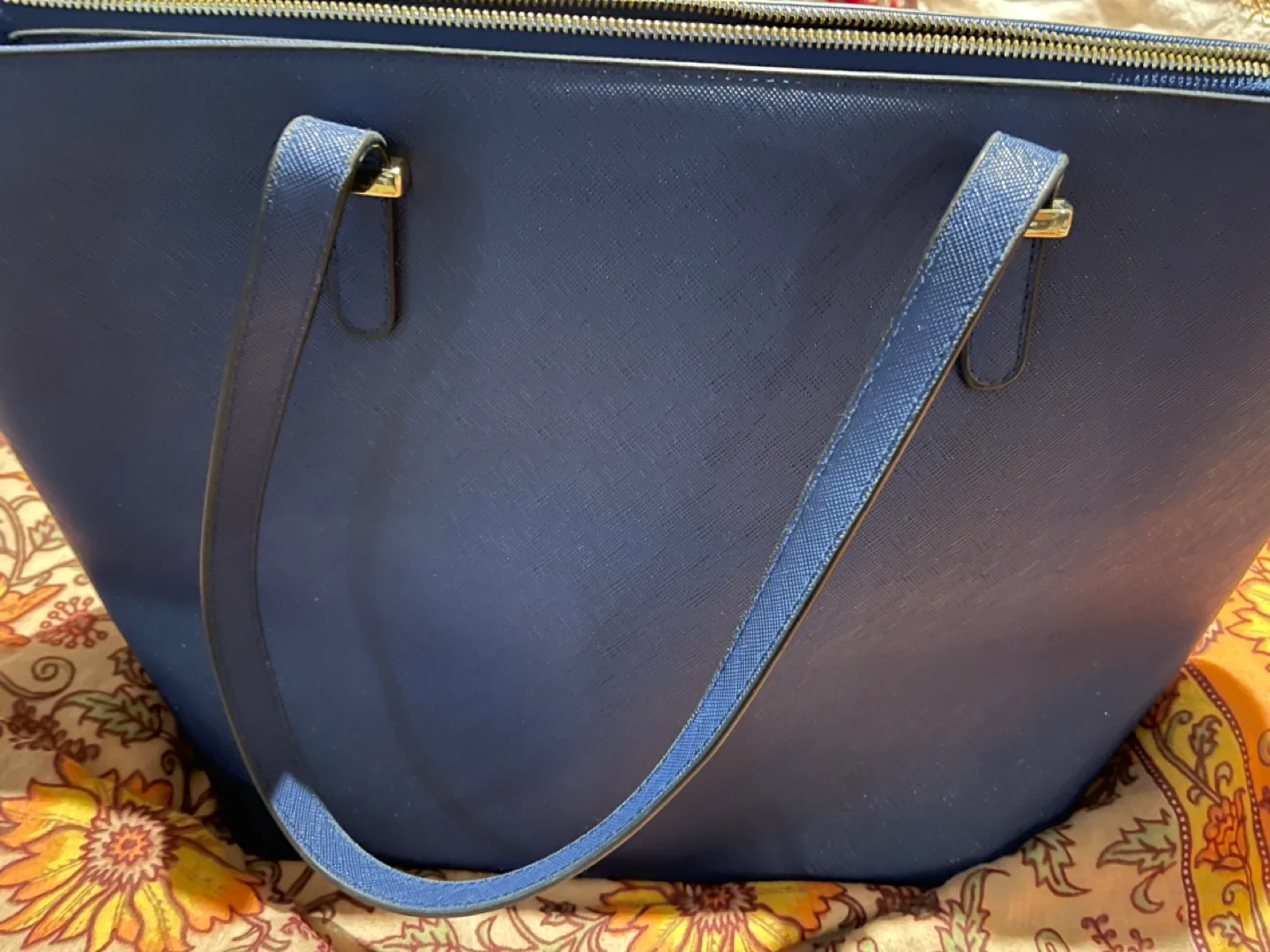 Kate Spade Blue Tote Bag thumbnail