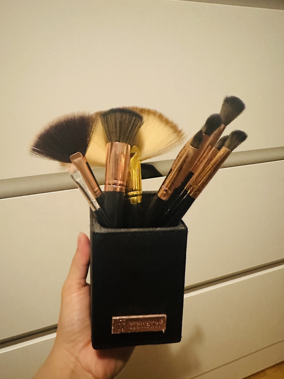 Makeup Brush Set with Holder