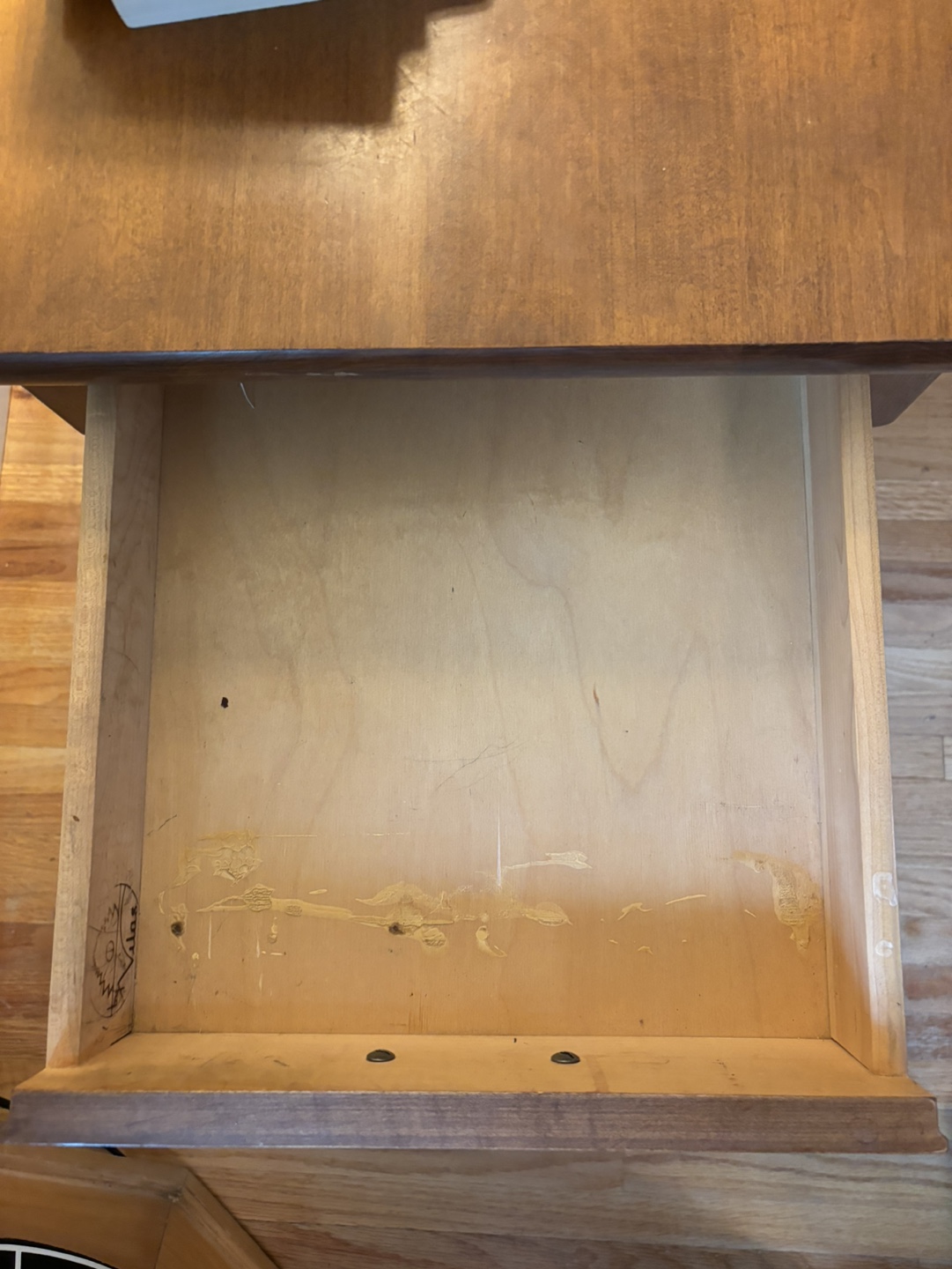 Vintage EndTable/nightstand with Drawer - photo 3