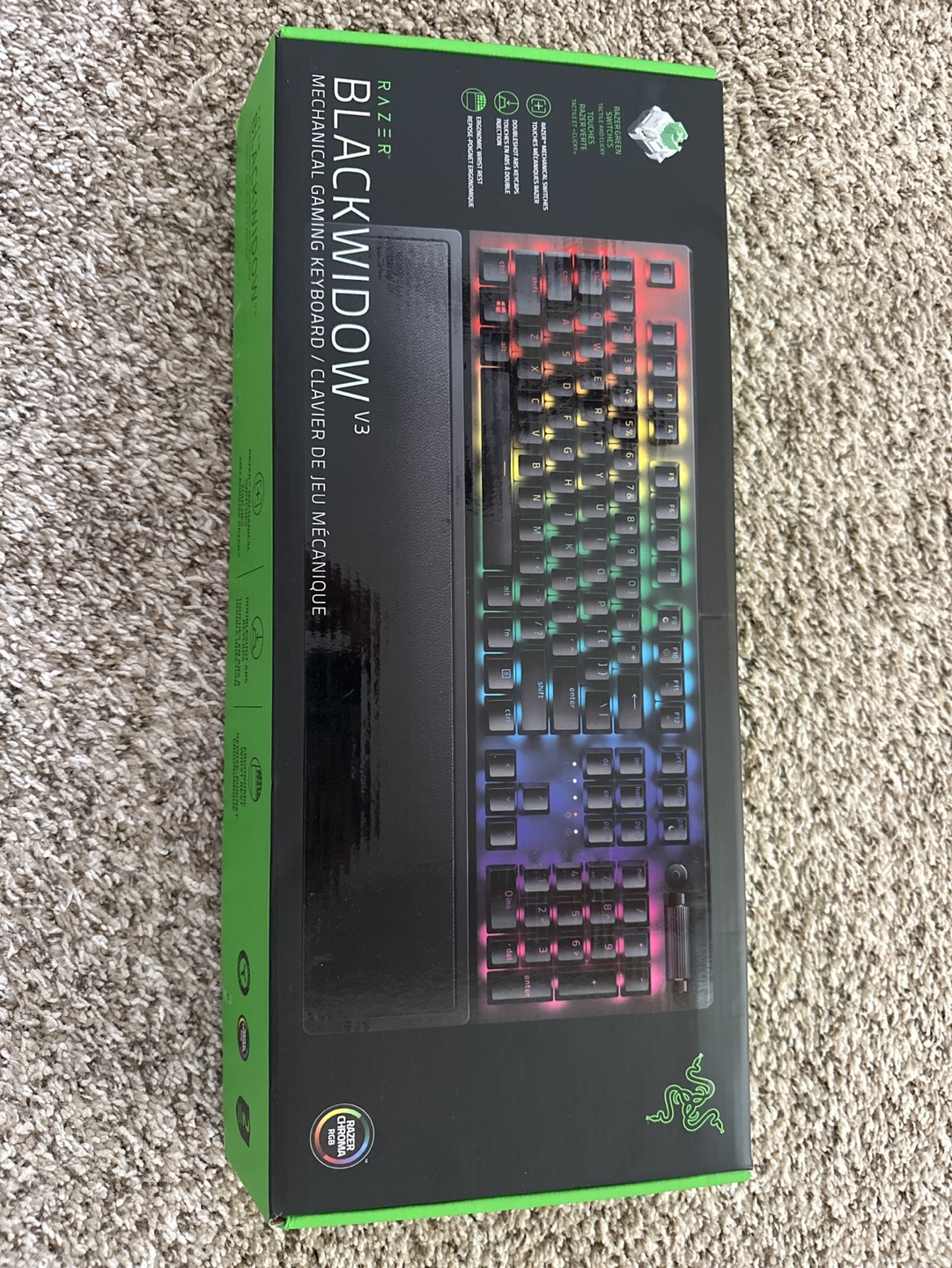 Razer BlackWidow V3 Mechanical Gaming Keyboard