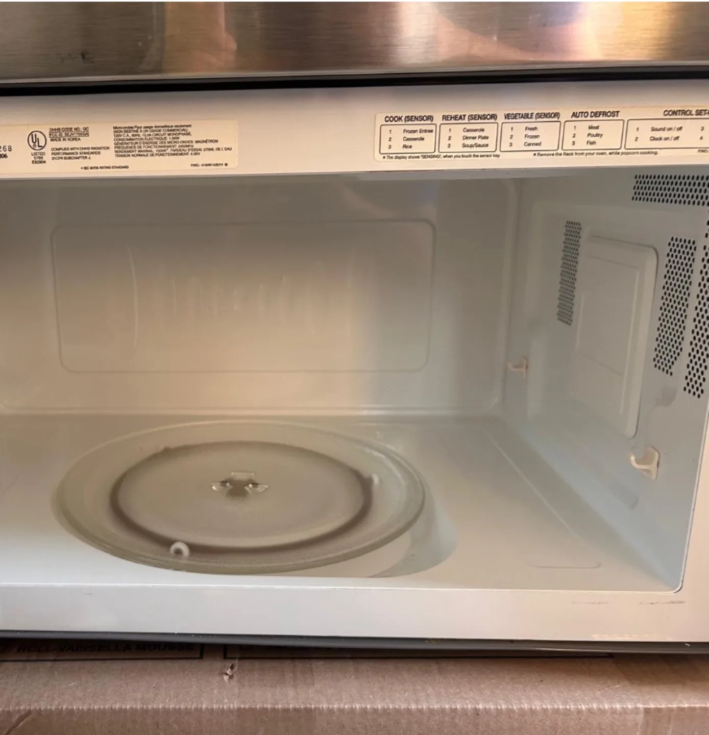 Bosch Above Range Microwave Oven image indicator(3)