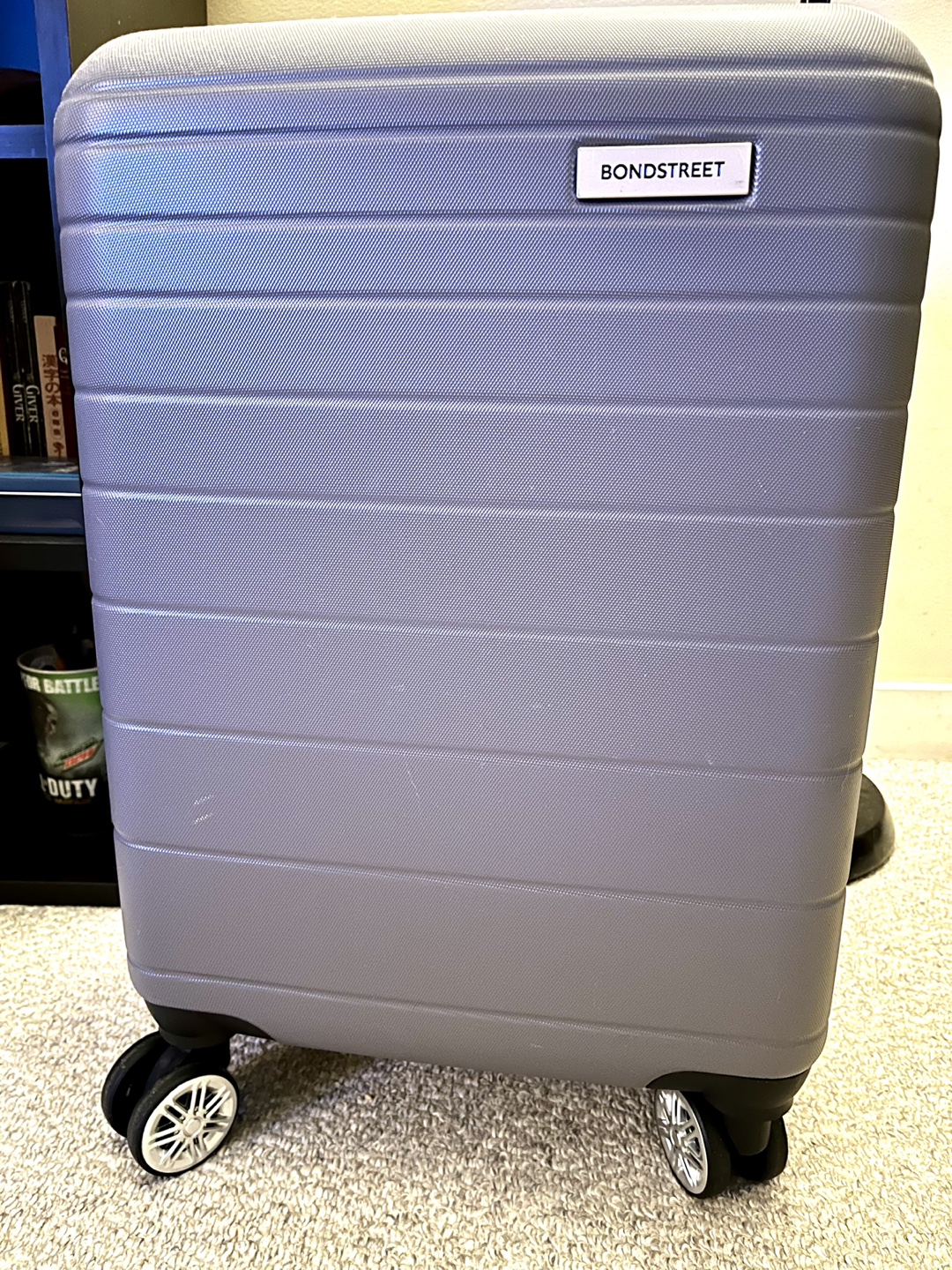 Grey Carry-on Suitcase
