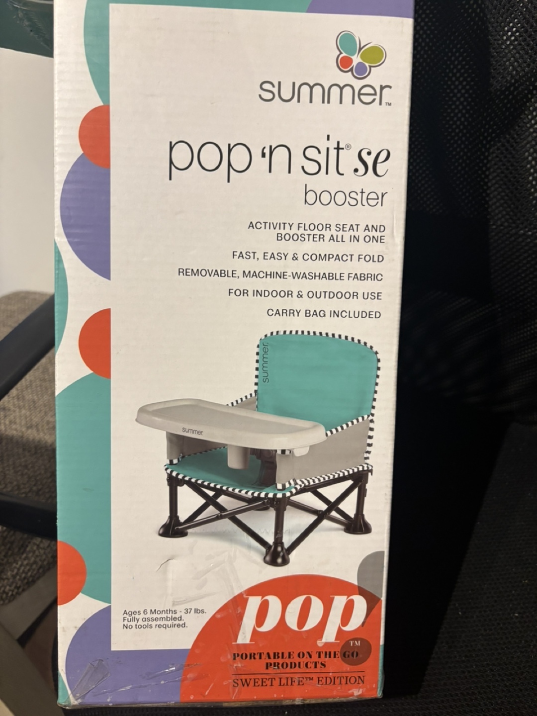 Summer Infant Pop 'n Sit 'se Booster
