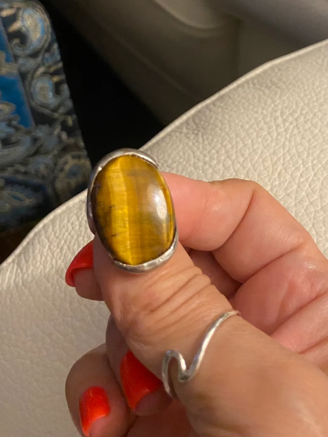 Tiger's Eye Ring image indicator(4)