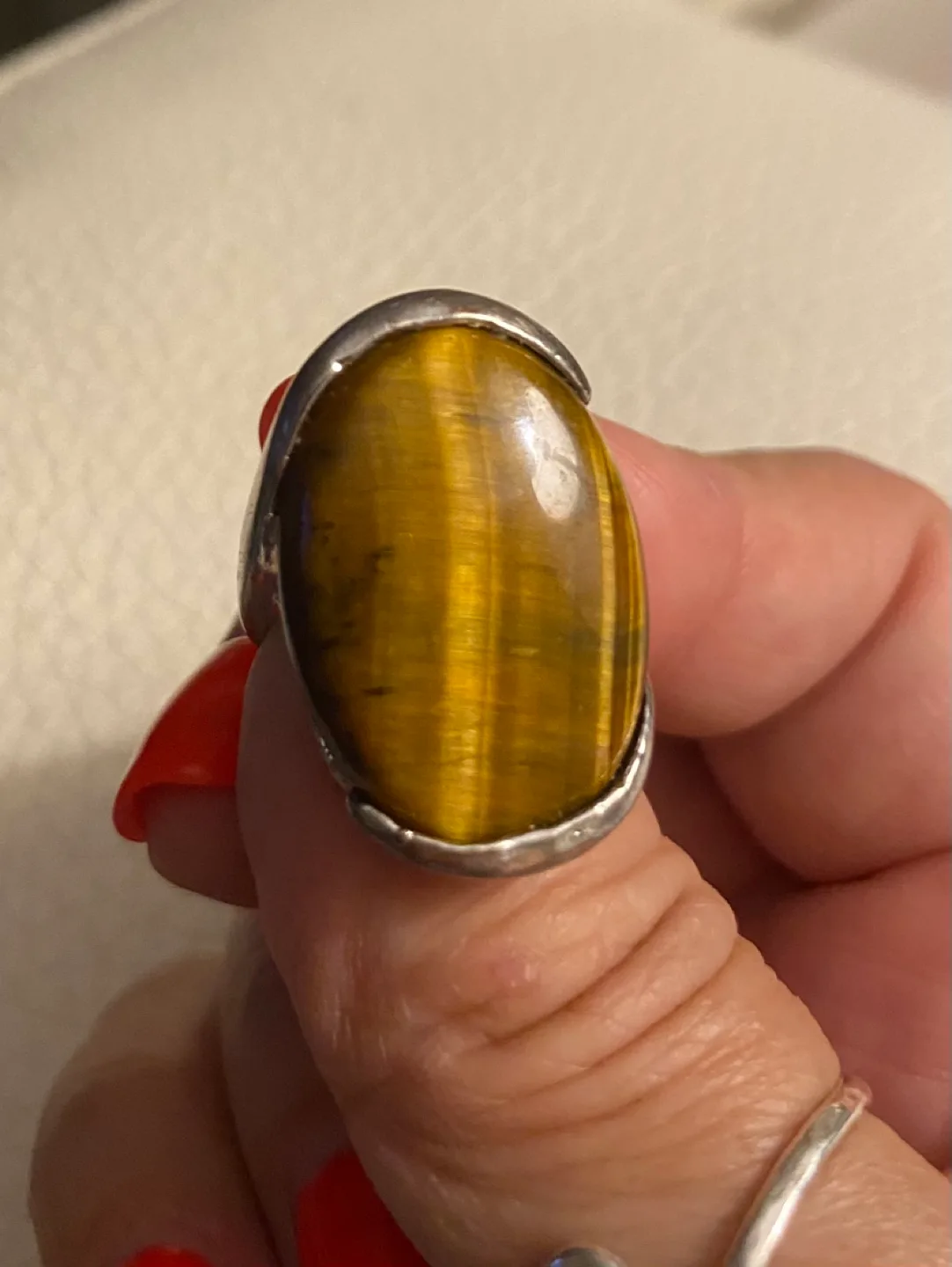Tiger's Eye Ring image indicator(3)