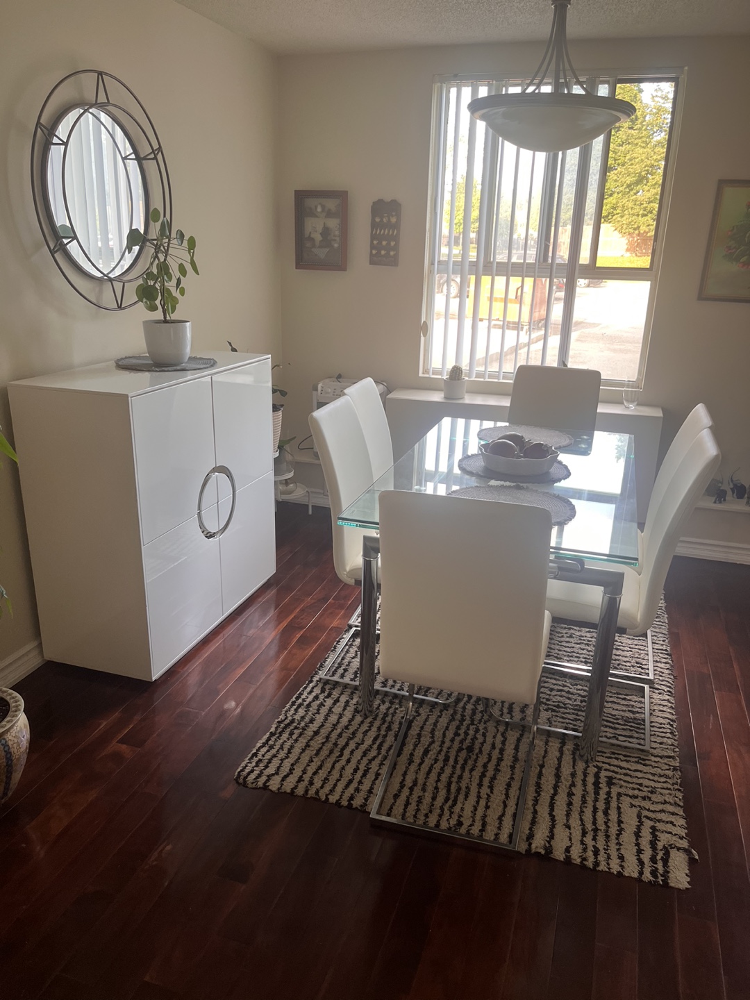 Glass dining table - photo 2