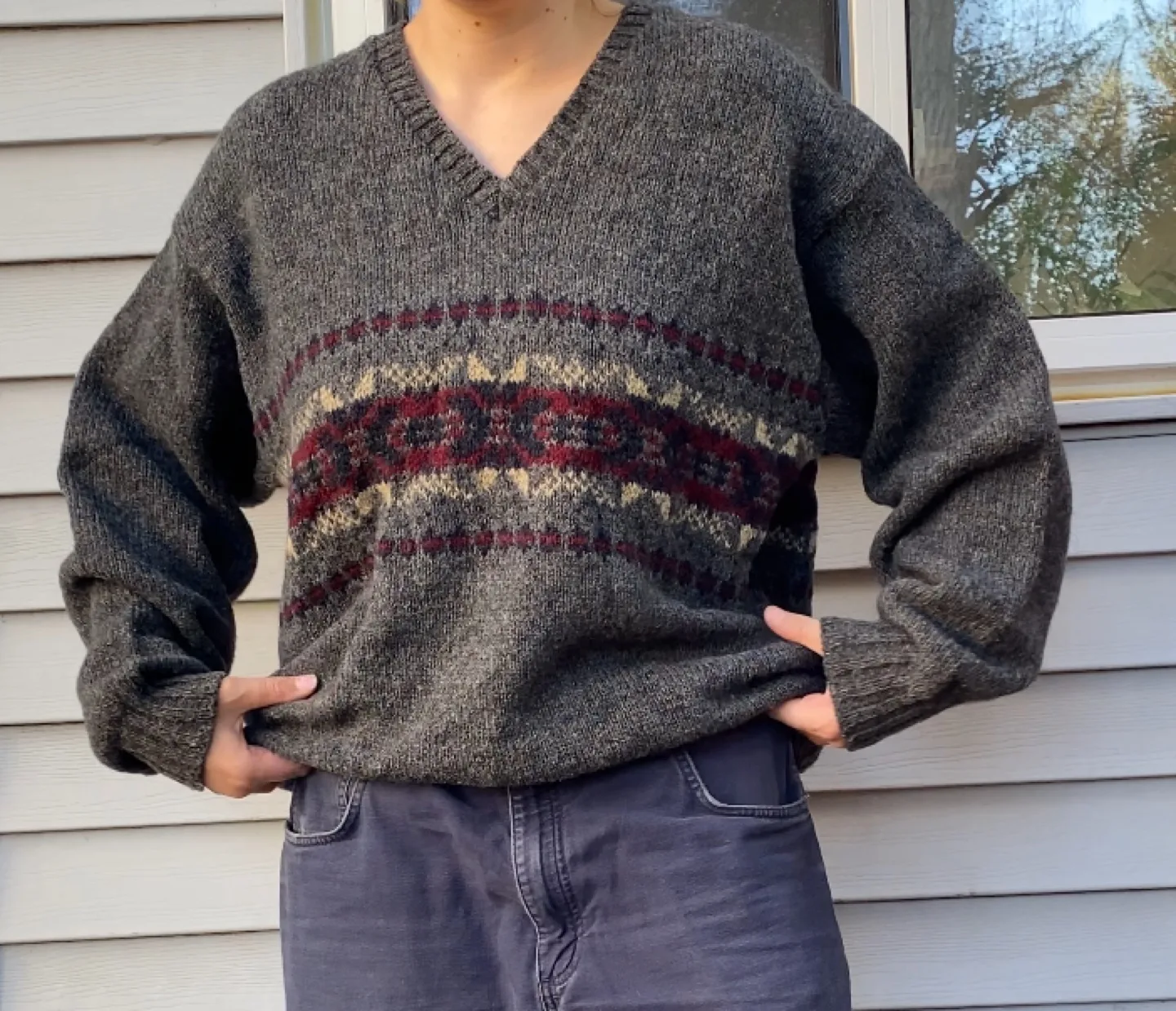 90’s Eddie Bauer Sweater (large) thumbnail