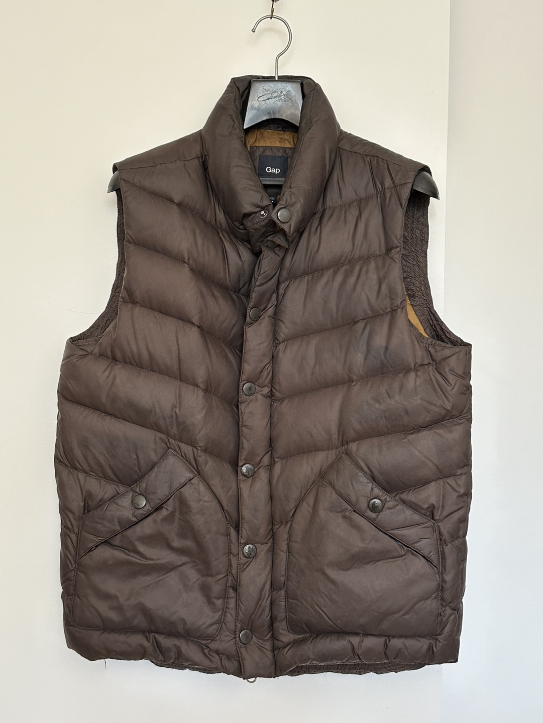 Calvin Klein/ Gap Men's Black Puffer Vest - photo 3