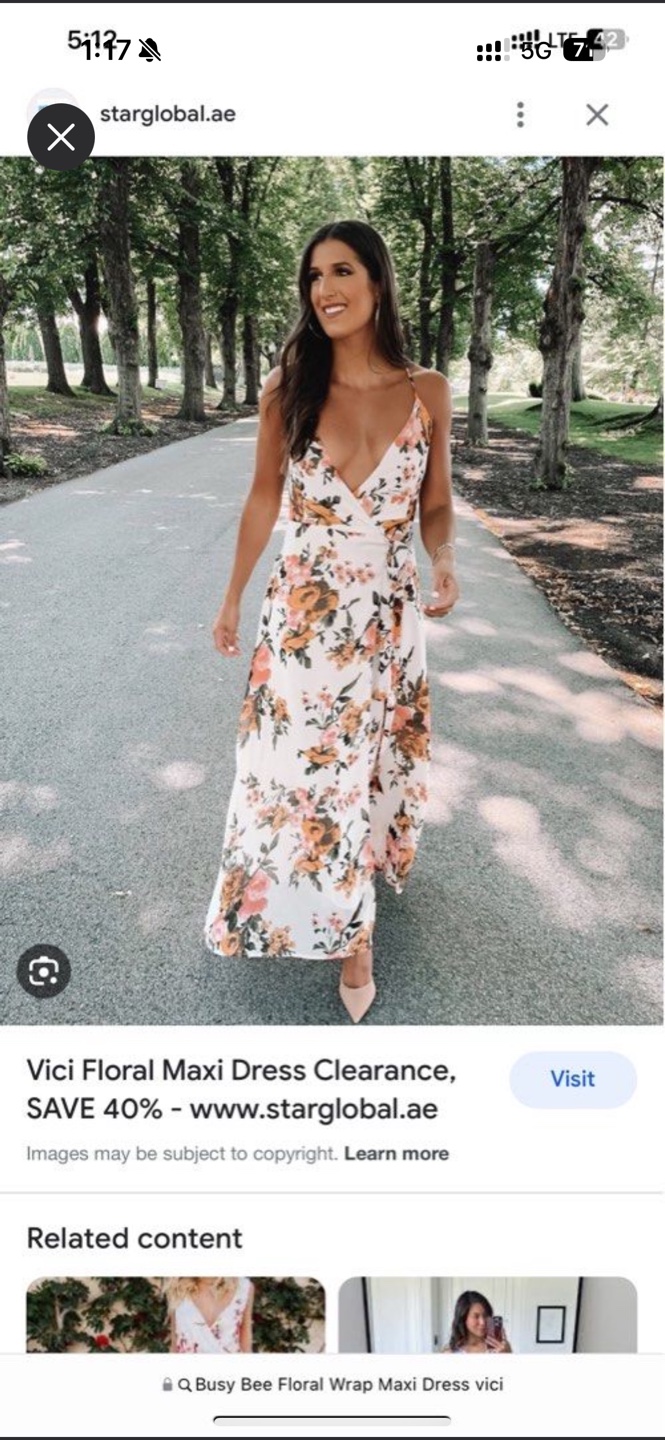 Vici Floral Wrap Maxi Dress