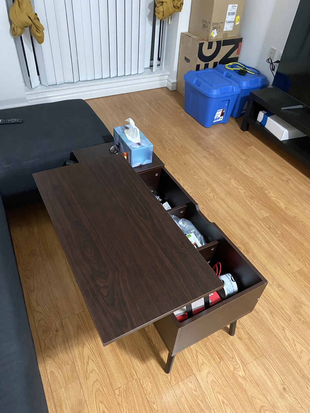 Lift Top Coffee Table with Storage