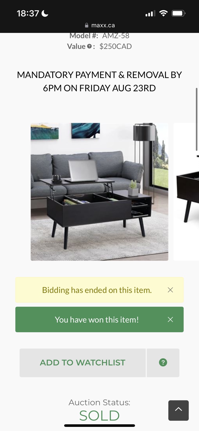 Lift Top Coffee Table with Storage - photo 4