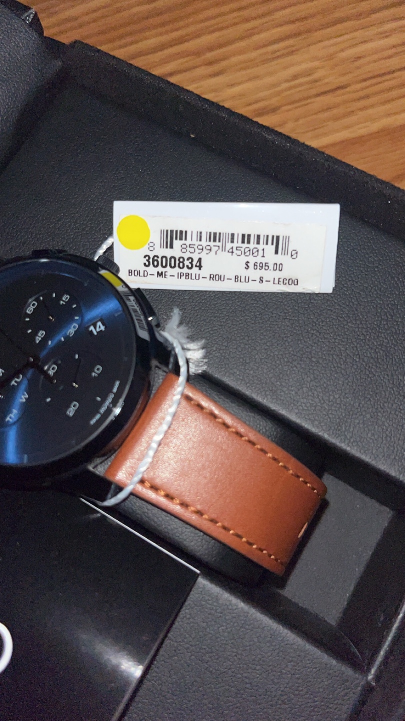 Movado Bold Chronograph Watch with Brown Leather Band - photo 2