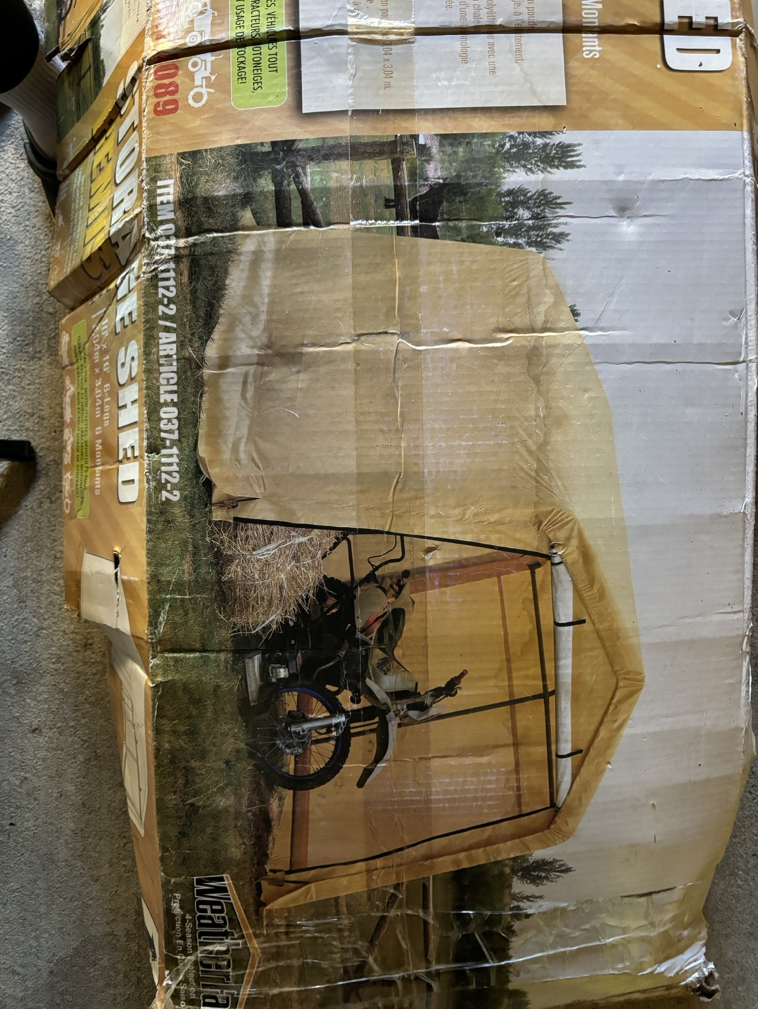 10' x 10'  Wise Storage Shed
