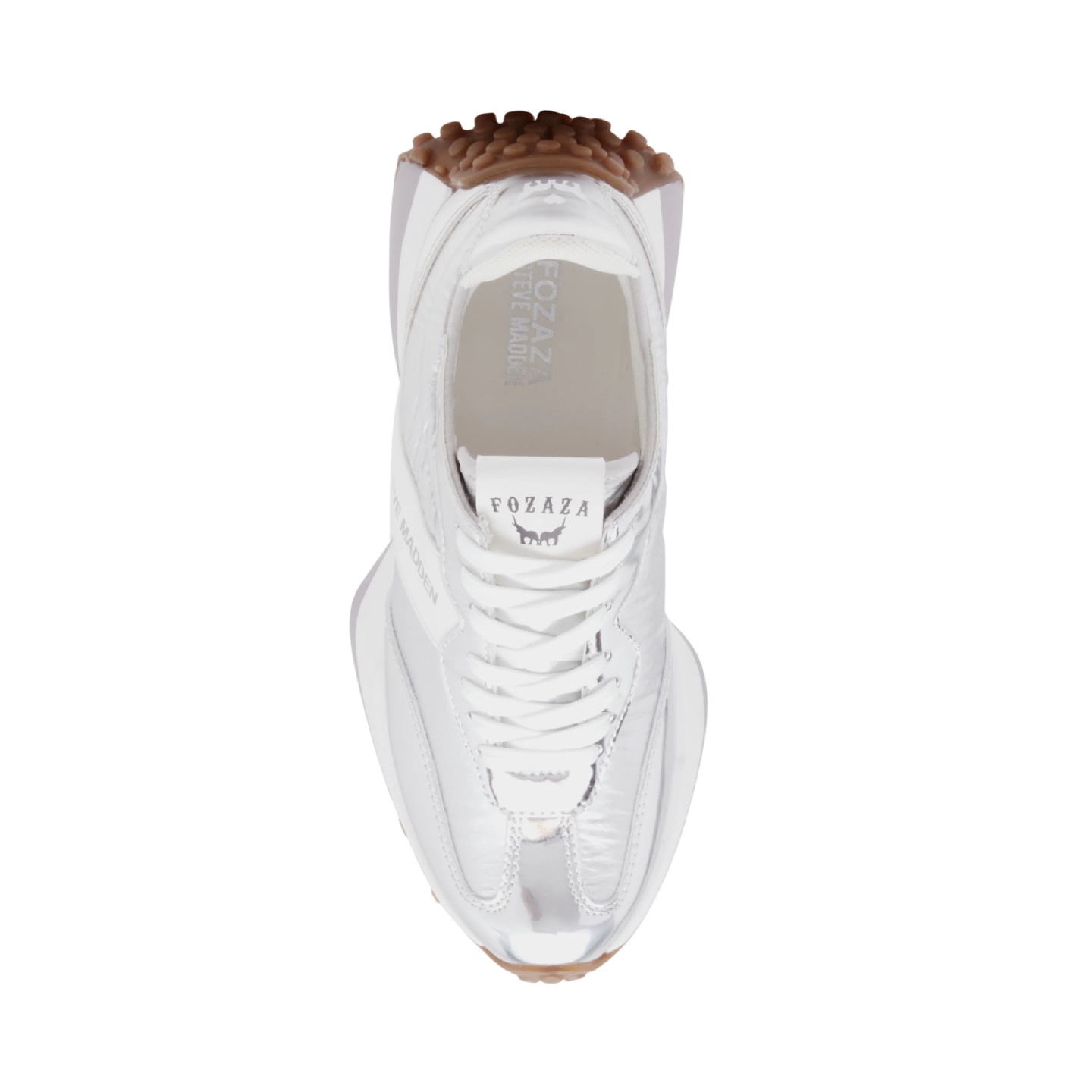 Steve Madden Fozaza Silver Sneakers - photo 2
