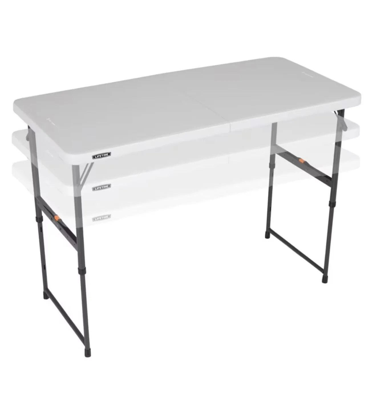 Lifetime 4 Ft. Foldable Adjustable Height Table thumbnail