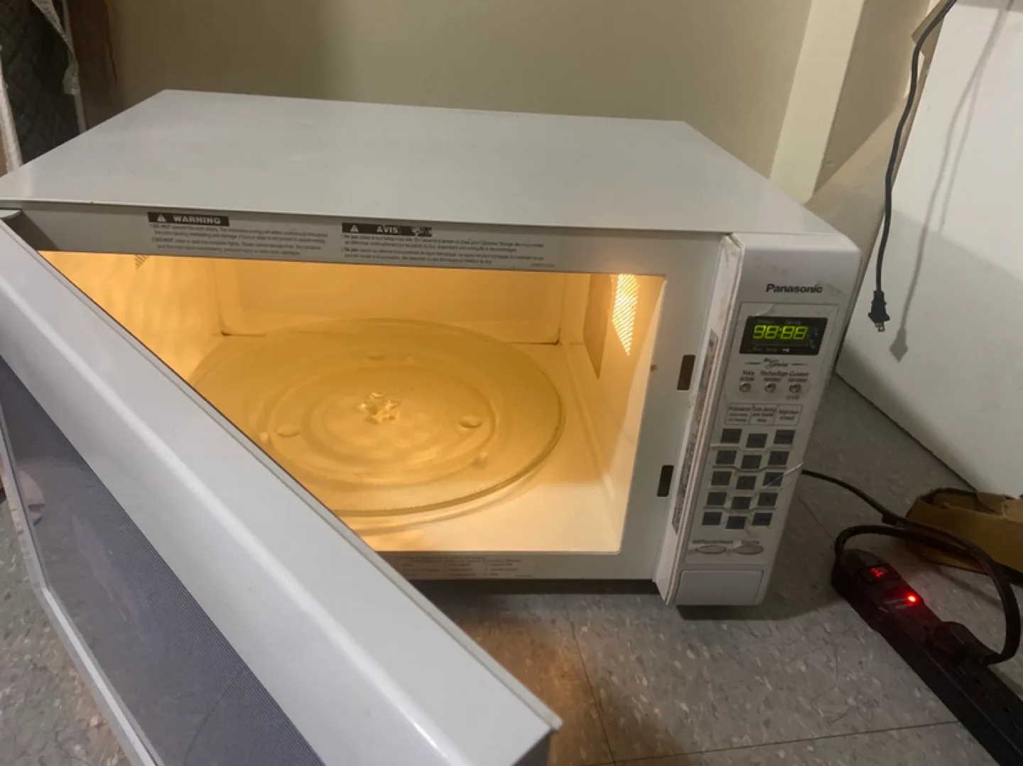 Panasonic Microwave image indicator(2)