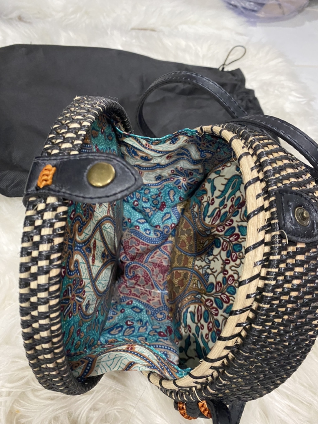 Round Woven Bag