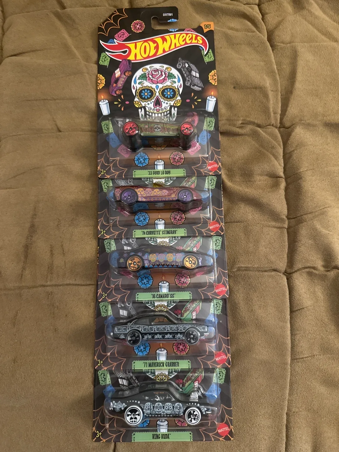 Hot Wheels halloween 5-Car Set thumbnail