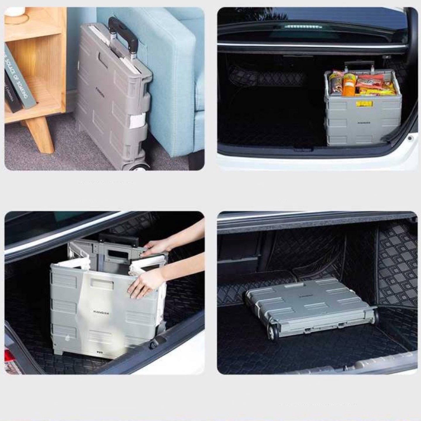 Foldable Shopping Cart 55L - photo 2