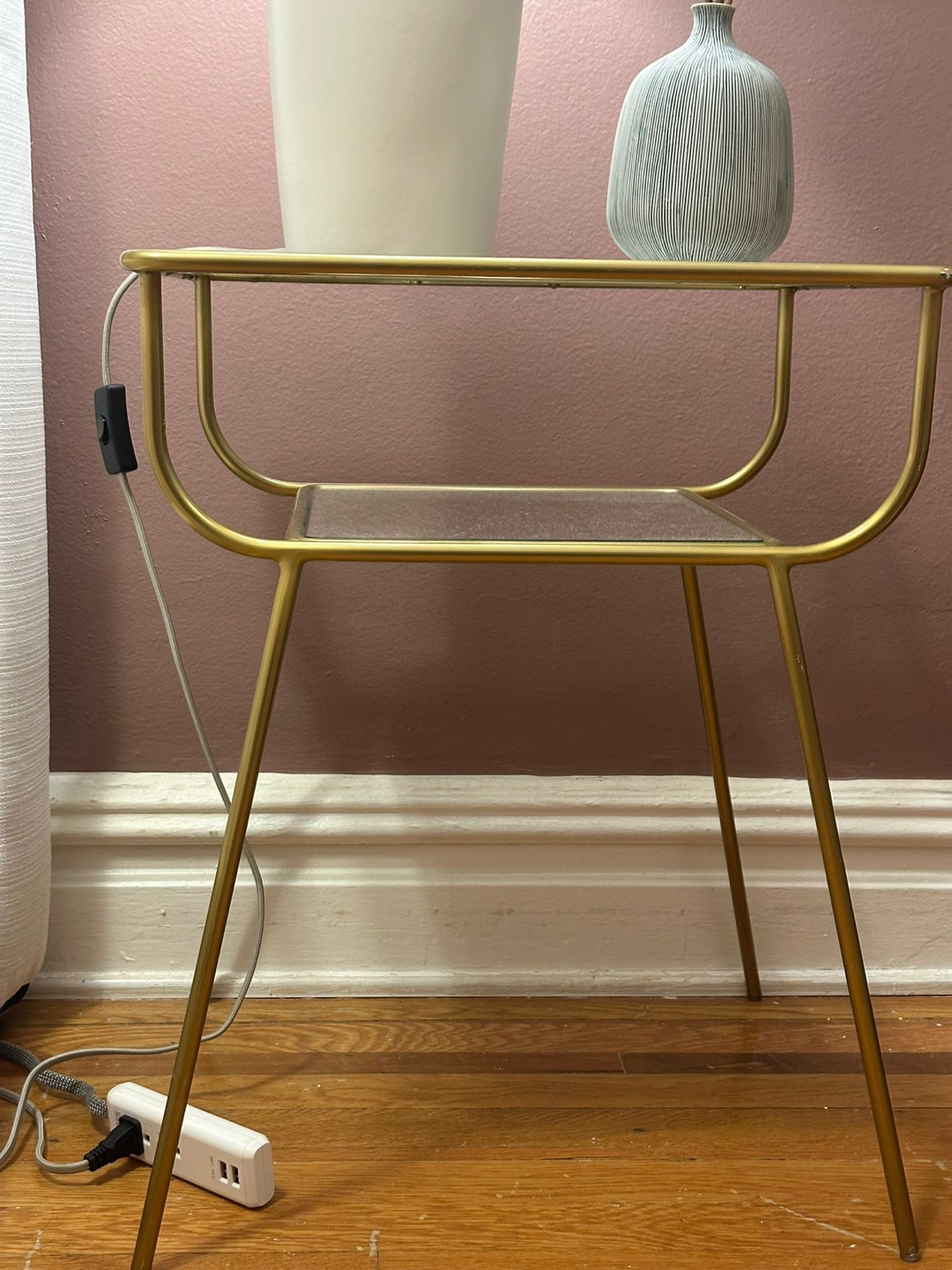 West elm Curved Terrace Nightstand (19")