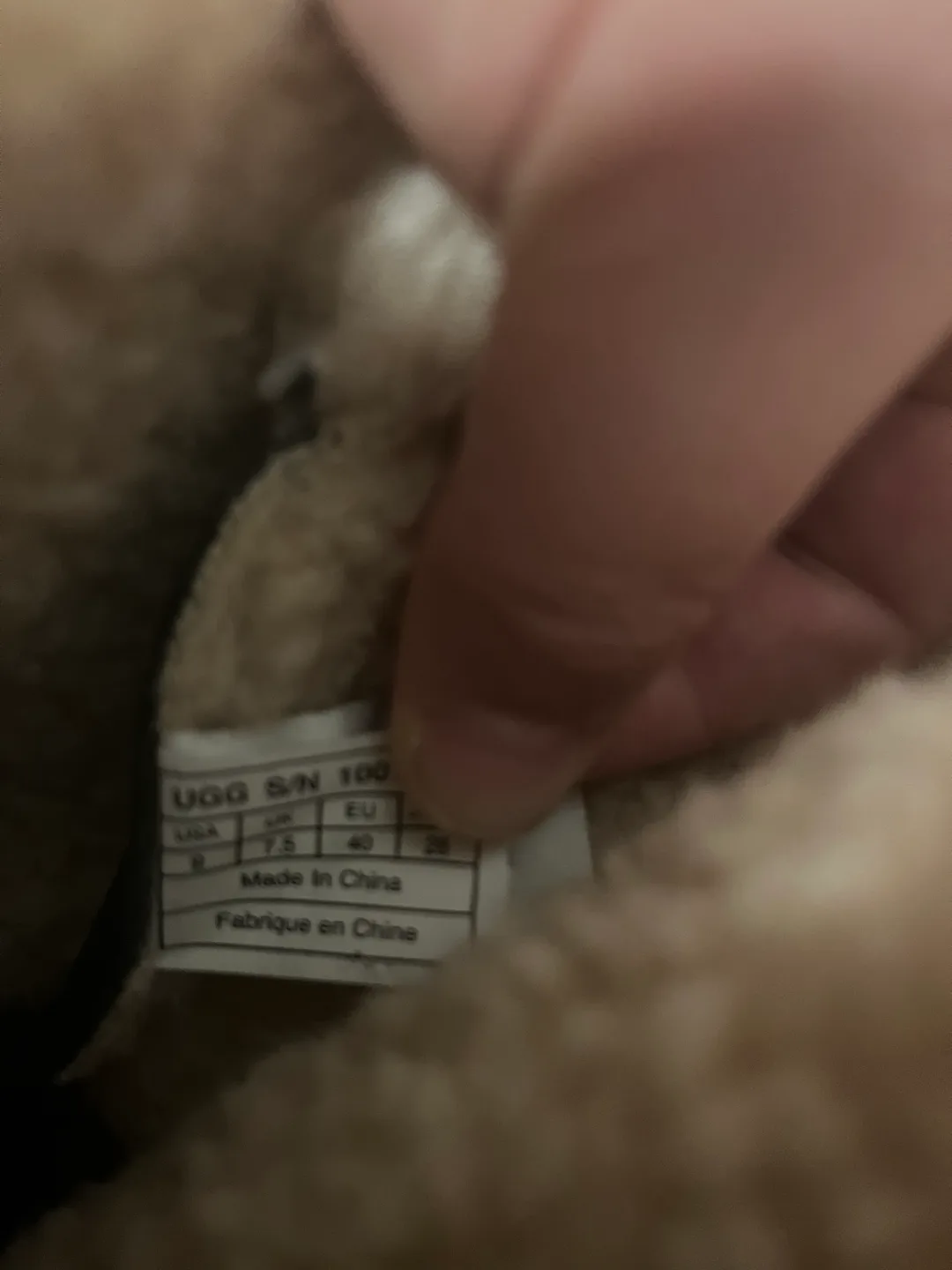 UGG Black Boots Size 9 image indicator(5)