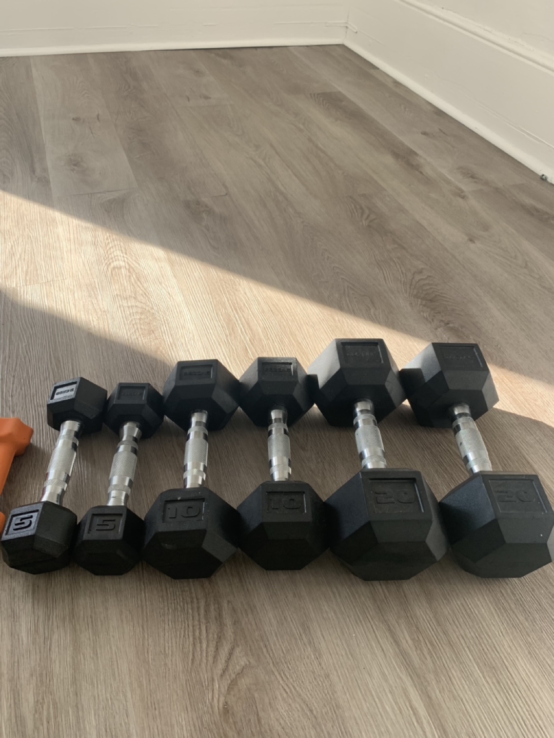 Dumbbell Set - 1, 2, 5, 10, 20 lbs - photo 2