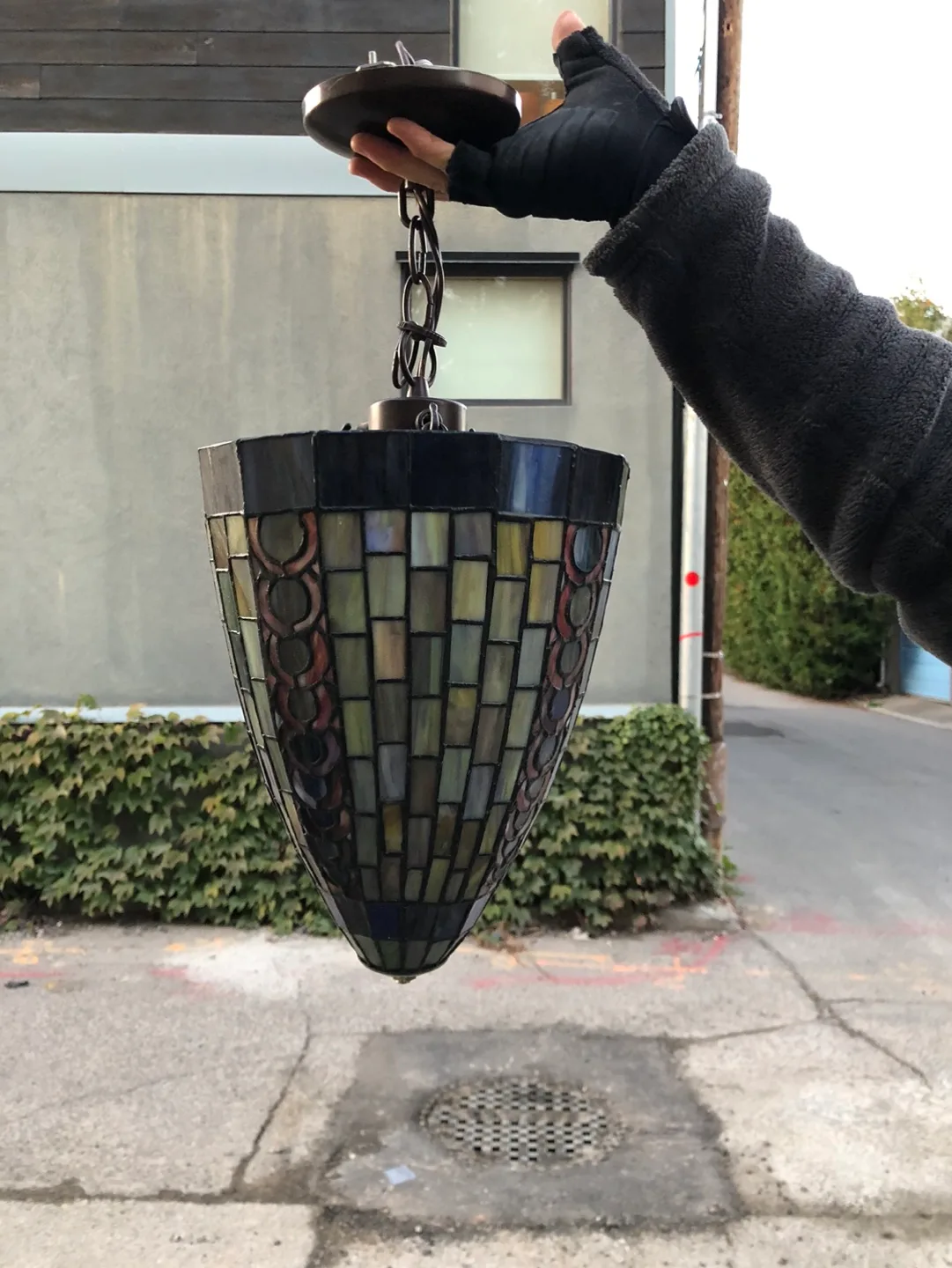 Stained Glass Pendant Light image indicator(2)