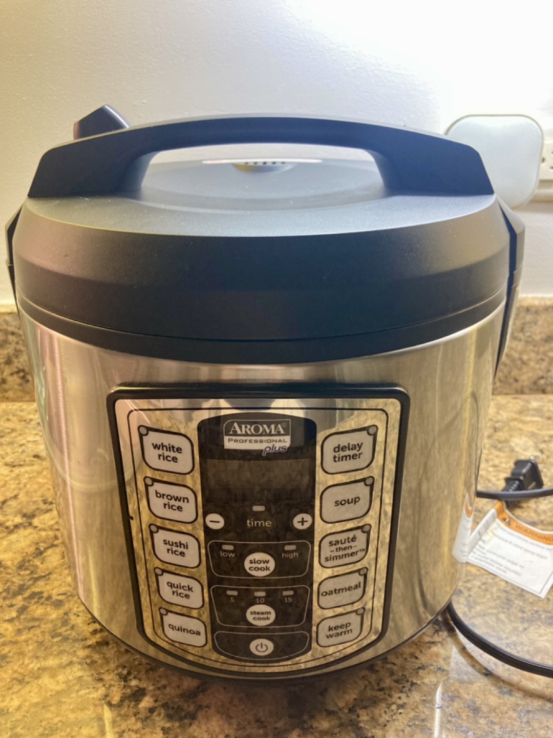 Aroma Professional Plus Rice Cooker