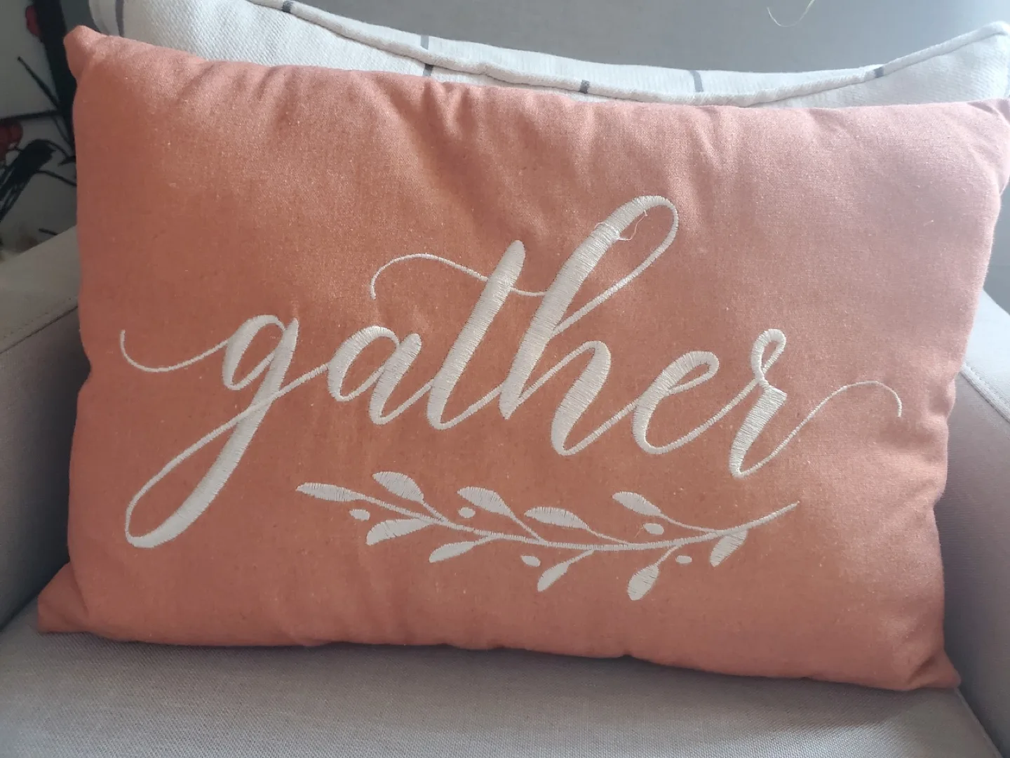 Fall Themed Throw Pillow thumbnail