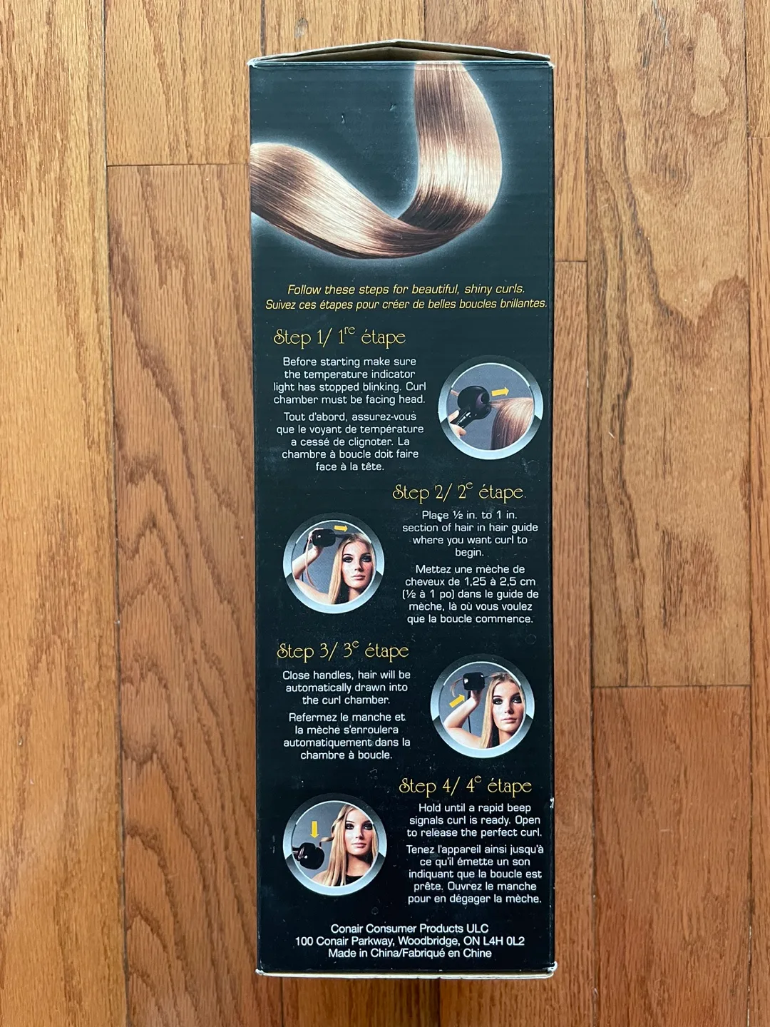 Infiniti Pro by Conair Curl Secret Automatic Curling Iron image indicator(3)