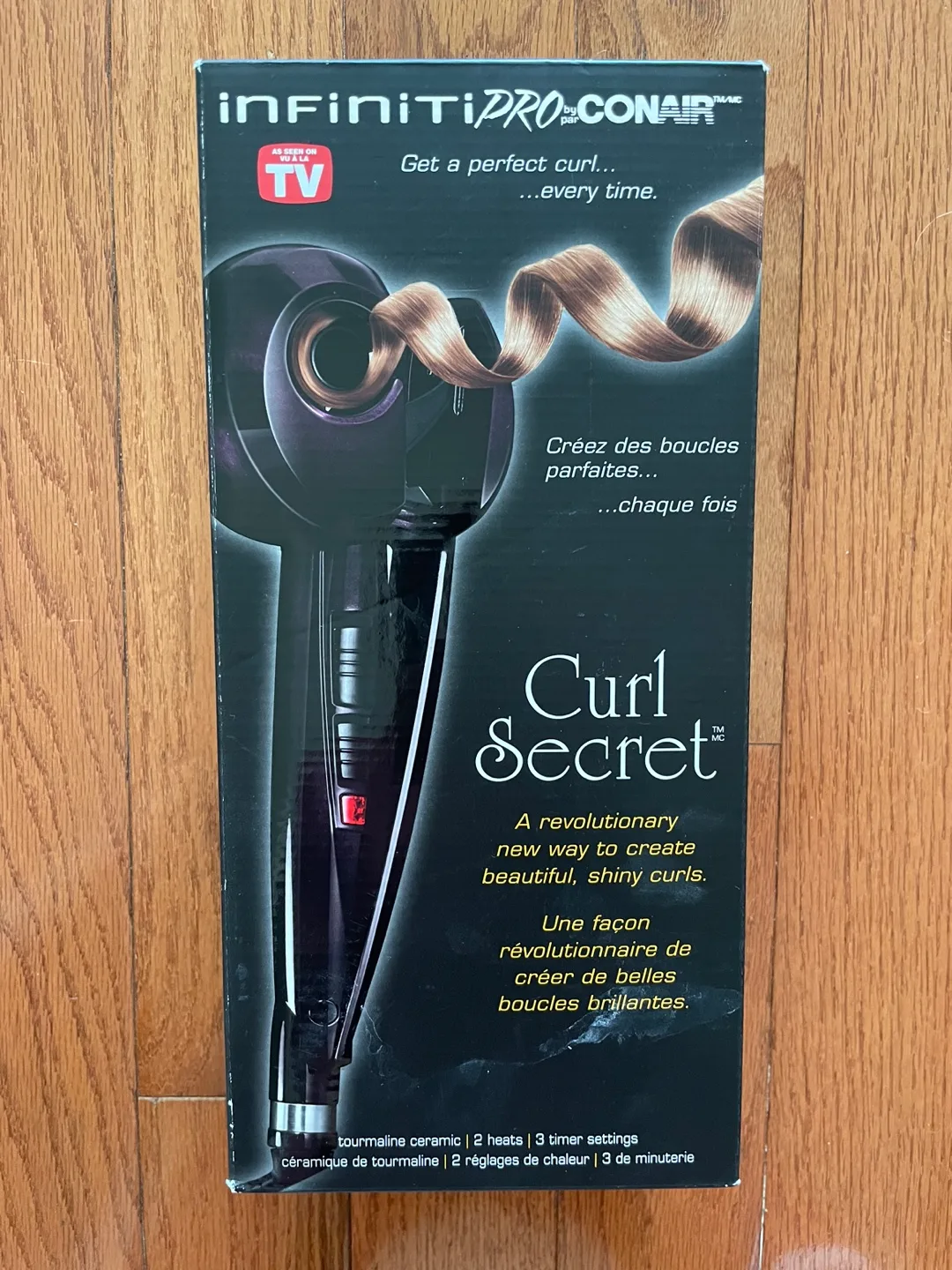 Infiniti Pro by Conair Curl Secret Automatic Curling Iron image indicator(2)