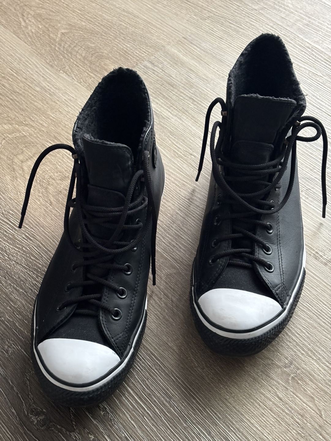 Men’s Converse Black Leather High Top GORE-TEX