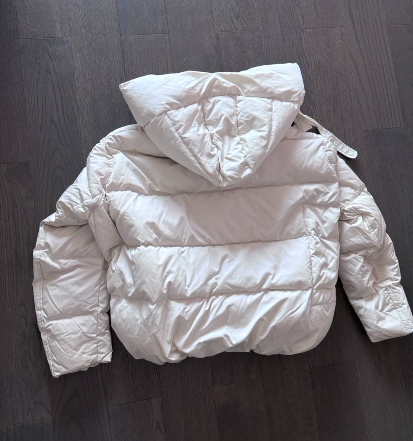 Short White Puffer Winter Jacket - photo 5