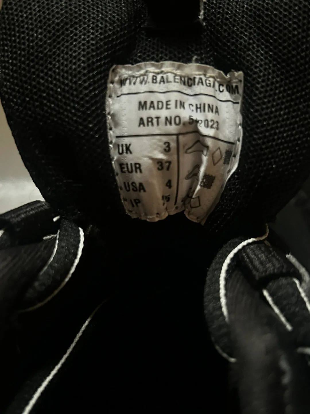Balenciaga Track Sneakers Size 37 image indicator(4)