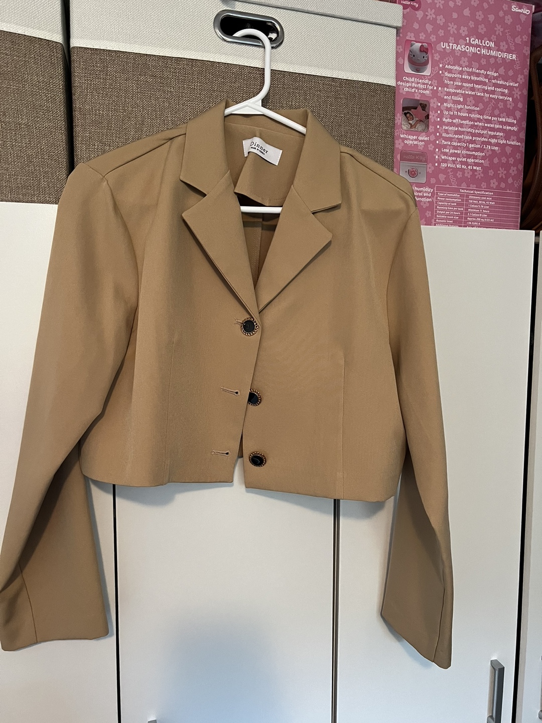cropped blazer