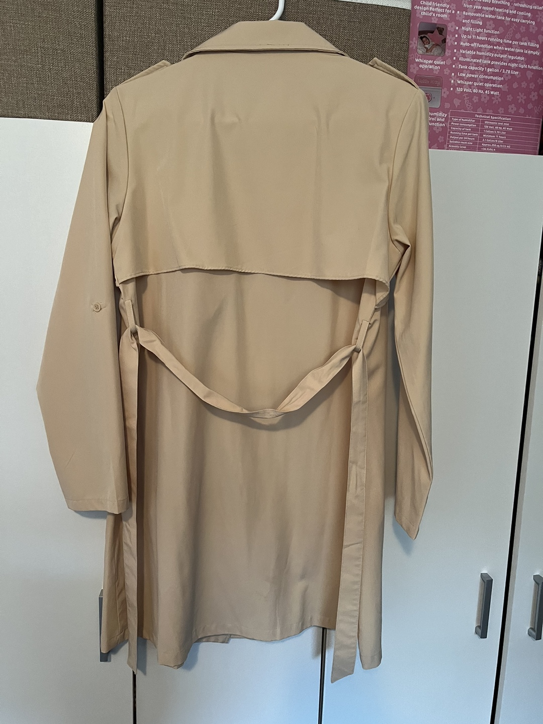 Beige Trench Coat - photo 2