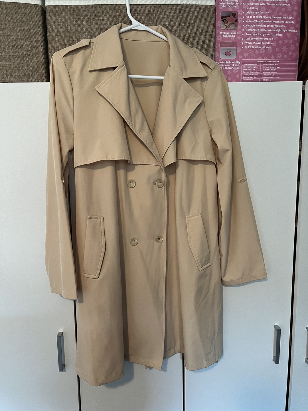 Beige Trench Coat