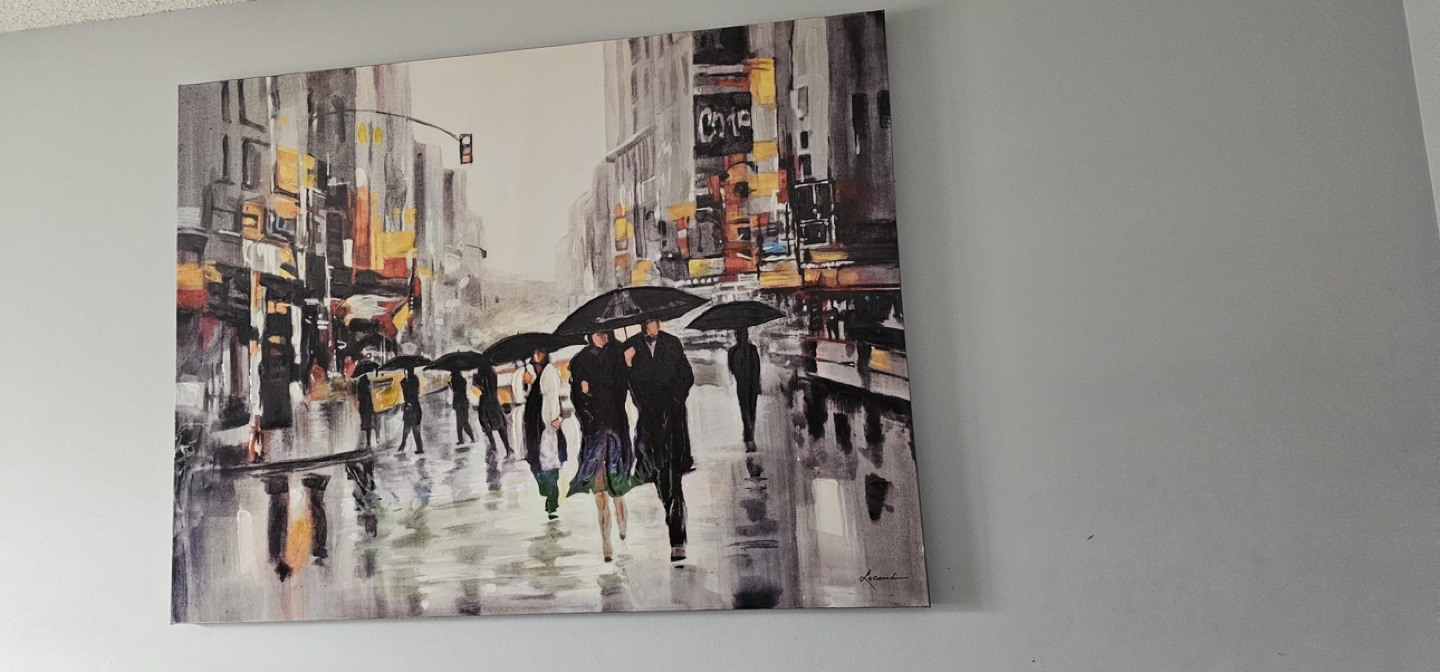 Canvas Cityscape Painting - photo 5
